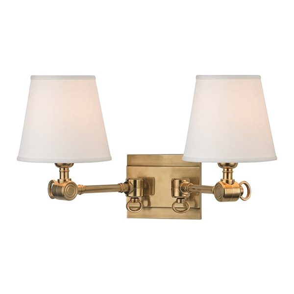 Hillsdale Two Light Wall Light Online Sale