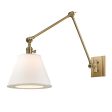 Hillsdale Swing Arm Wall Light Hot on Sale