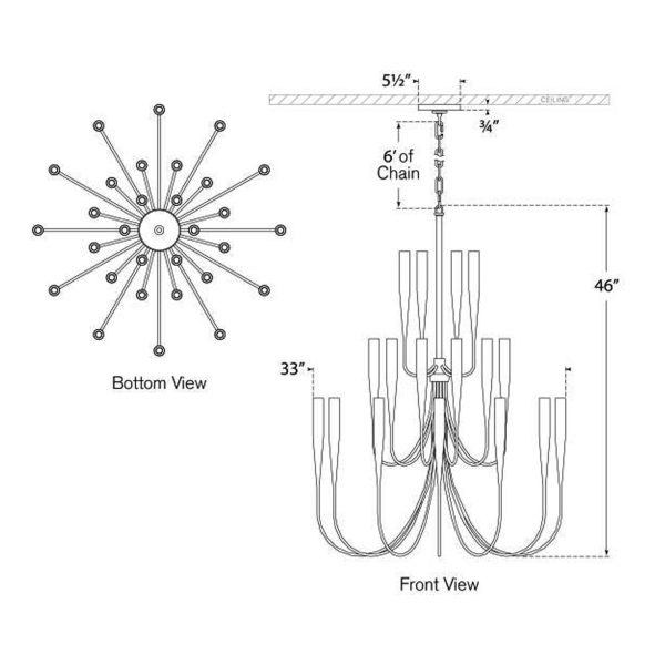 Acadia Chandelier Online