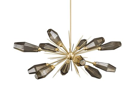 Aalto Oval Starburst LED Chandelier Cheap