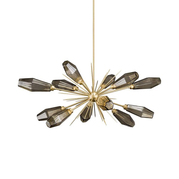 Aalto Oval Starburst LED Chandelier Cheap