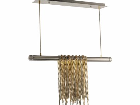 Trapeze LED Linear Pendant light For Discount