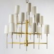 Uptown Multi Tier Chandelier For Sale