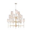 Uptown Multi Tier Chandelier For Sale