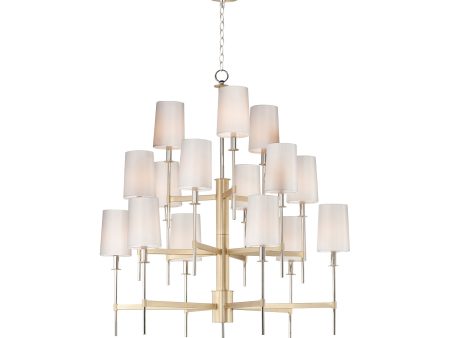 Uptown Multi Tier Chandelier For Sale